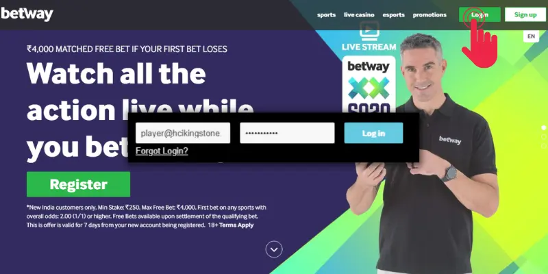 Aviator en Betway Casino 17